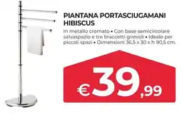 Progress Piantana portasciugamani Hibiscus offerta