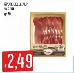 Mercadò Speck delle Alpi Veroni offerta