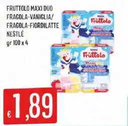 Mercadò Fruttolo Maxi Duo Nestlé offerta