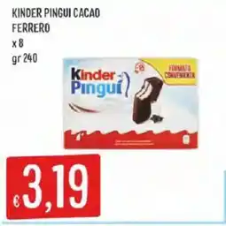 Mercadò Kinder Pinguì Cacao offerta