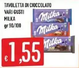 Mercadò Tavoletta di cioccolato Milka offerta