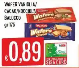 Mercadò Wafers Balocco offerta
