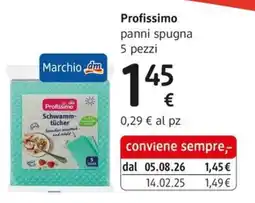 dm drogerie markt Profissimo panni spugna offerta