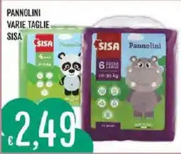 Mercadò Pannolini SISA offerta