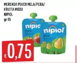 Mercadò Merenda pouch mela/pera/frutta mista Nipiol offerta