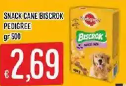 Mercadò Snack cane biscrok pedigree offerta