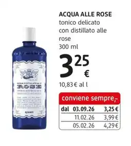 dm drogerie markt Acqua distillata alle rose offerta