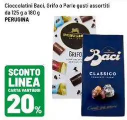 Iper La Grande Cioccolatini Baci, Grifo o Perle offerta