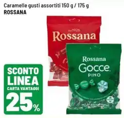Iper La Grande Caramelle gusti assortiti ROSSANA offerta
