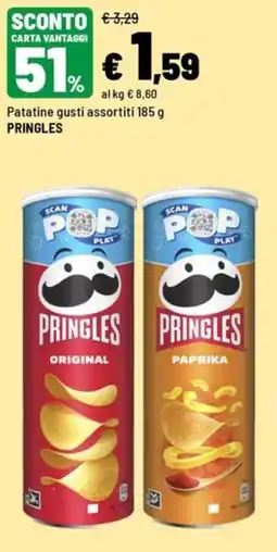Iper La Grande Pringles gusti assortiti offerta