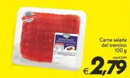 Iper Super Conveniente Bella Le Sottili Carne Salada del Trentino offerta