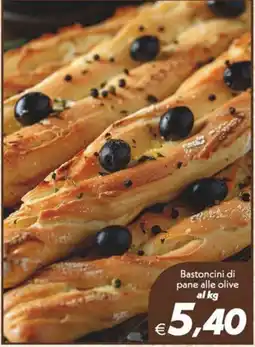 Iper Super Conveniente Bastoncini di pane alle olive offerta