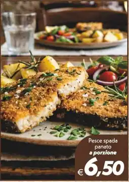 Iper Super Conveniente Pesce spada panato offerta