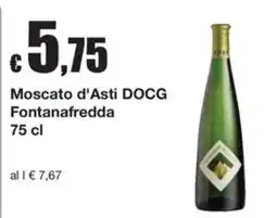 Sì con te Superstore Moscato d'Asti DOCG Fontanafredda offerta