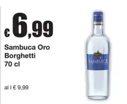 Sì con te Superstore Sambuca Oro Borghetti offerta