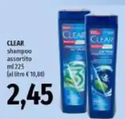 Emi Supermercati Clear shampoo assortito offerta