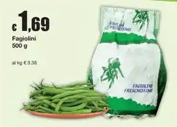 Sì con te Supermercati Fagiolini Freschissimi offerta