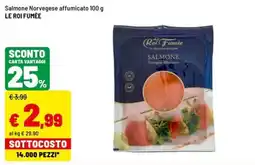 Iper La Grande Salmone Norvegese affumicato LE ROI FUMÉE offerta