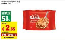 Iper La Grande Lasagne alla Bolognese Rana offerta