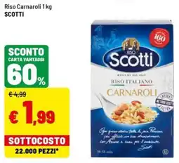 Iper La Grande Riso Carnaroli Scotti offerta