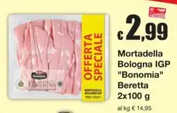 Sì con te Supermercati Mortadella Bologna IGP Bonomia offerta