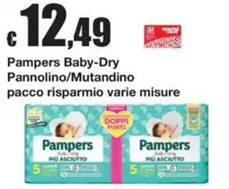 Sì con te Supermercati Pampers Baby-Dry Pannolino/Mutandino offerta