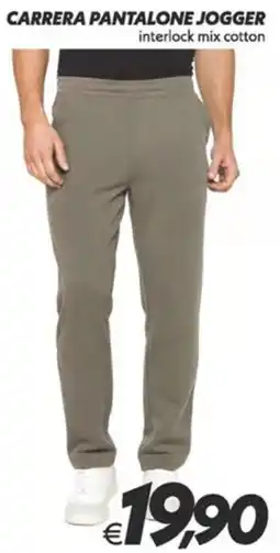 Iper Super Conveniente Carrera pantalone jogger offerta