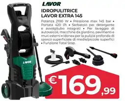 Progress Idropulitrice Lavor Extra 145 offerta