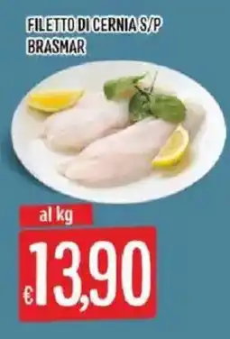 Mercadò Filetto di cernia s/p Brasmar offerta
