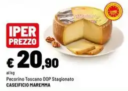 Iper La Grande Pecorino Toscano DOP Stagionato offerta