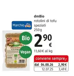 dm drogerie markt Marchio dm rotolini di tofu speziati offerta