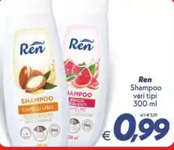 Iper Super Conveniente Ren Shampoo offerta