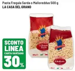 Iper La Grande Pasta Fregula Sarda o Malloreddus offerta