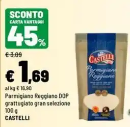 Iper La Grande Parmigiano Reggiano DOP grattugiato gran selezione offerta