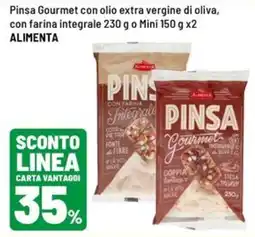 Iper La Grande Pinsa Gourmet con olio extra vergine di oliva offerta