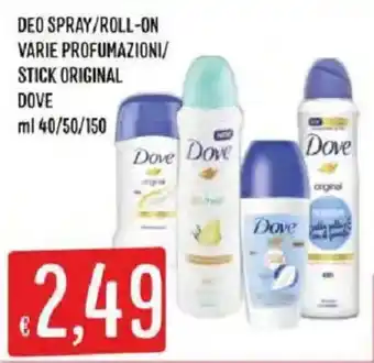 Dove deodorante