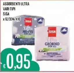 Mercadò Assorbenti ultra Sisa offerta