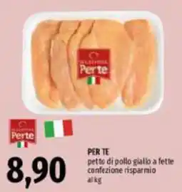 Emi Supermercati Selezione Perte petto di pollo giallo offerta