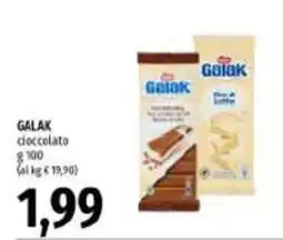 Emi Supermercati Galak cioccolato offerta