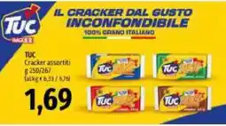 Emi Supermercati TUC Cracker assortiti offerta