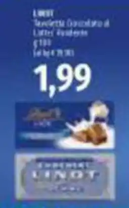 Emi Supermercati Tavoletta Cioccolato al Latte Lindt offerta