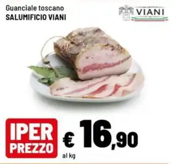 Guanciale toscano Salumificio Viani
