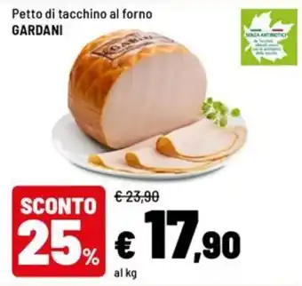 Petto di tacchino al forno Gardani