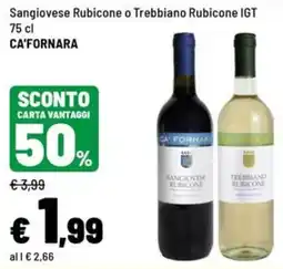 Iper La Grande Sangiovese Rubicone o Trebbiano Rubicone IGT offerta