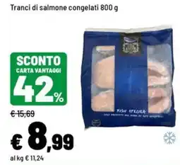Iper La Grande Tranci di salmone congelati offerta