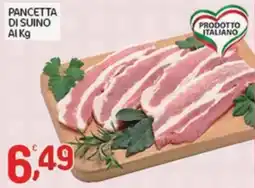 Crai Pancetta di suino offerta