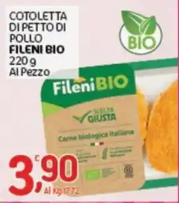 Crai Cotoletta di petto di pollo Fileni Bio offerta