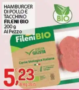 Crai Hamburger di pollo e tacchino Fileni Bio offerta