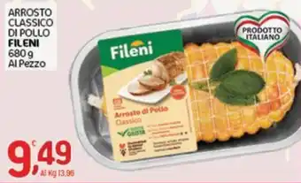 Arrosto di Pollo Classico Fileni