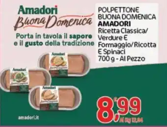 Polpettone Buona Domenica Amadori